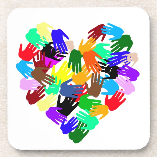 Dessous-de-verre Fraternité mondiale (Devant)