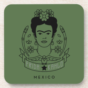 Dessous-de-verre Frida Kahlo   Heroína