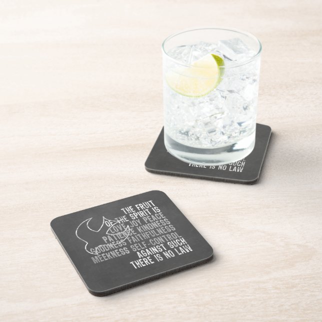 Dessous-de-verre Fruit du regard de tableau d'esprit avec la (Côté Droit)