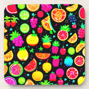 Dessous-de-verre Fruity Mosaic Design Delft