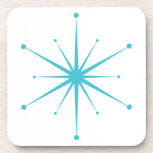 Fun Midsiècle moderne Retro Starburst