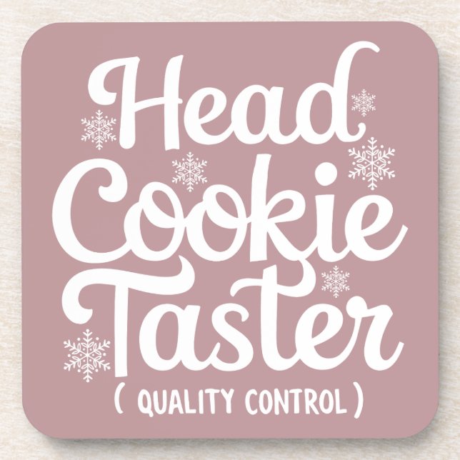 Dessous-de-verre Funny Christmas Beverage Coaster (Devant)