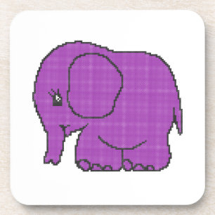 Dessous-de-verre Funny cross-stitch