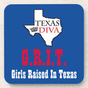 Dessous-de-verre G.R.I.T. - Filles Élevées Au Texas