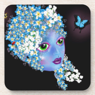 Dessous-de-verre GAIA Mother Earth imaginaire païen Art par LeahG