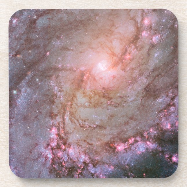 Dessous-de-verre Galaxie Spirale M83, Ablaze Avec Formation Star. (Devant)