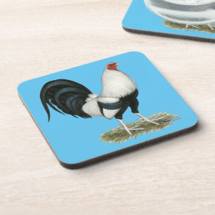 Dessous-de-verre Gamecock argenté