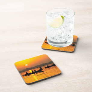 Dessous-de-verre Gange, photo de paysage pittoresque,