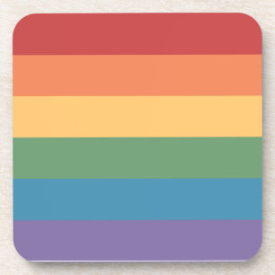 Dessous-de-verre Gay pride Heathered Square