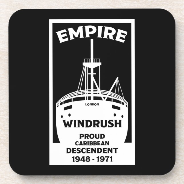 Dessous-de-verre Génération Windrush (Devant)