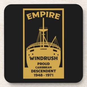 Dessous-de-verre Génération Windrush Historique noir