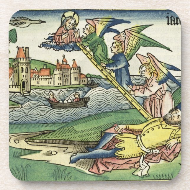 Dessous-de-verre Genèse 28 l'échelle de 10 Jacob, de 'Nuremberg (Devant)