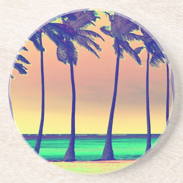 dessous de verre géniaux de plage (Devant)