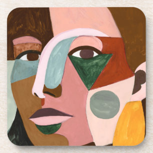 Dessous-de-verre Geo Face