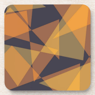 Dessous-de-verre Géométrique, cool, tendance, moderne, triangles si