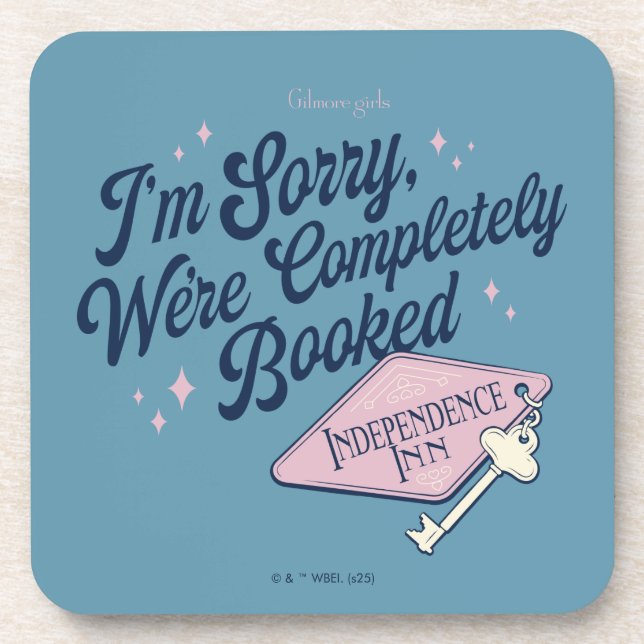 Dessous-de-verre Gilmore Girls Completely Booked Design (Devant)