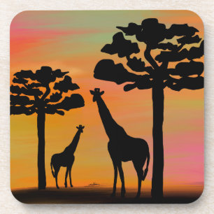Dessous-de-verre Girafe animal