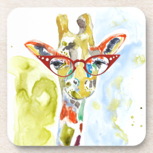Dessous-de-verre Girafe de Je-sais-tout-Pantalon