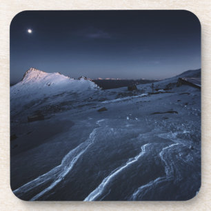 Dessous-de-verre Glace et neige Plateau Kiso-Komagatake, Alpes ja