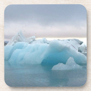 Dessous-de-verre Glacier Islande -