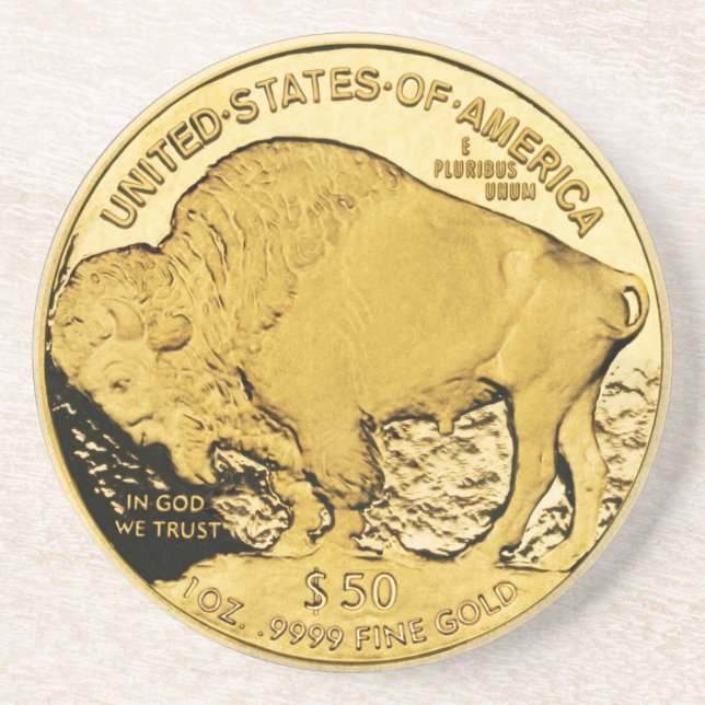 Dessous de verre Gold Coin (Devant)