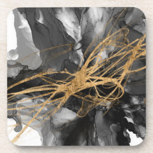 Dessous-de-verre Golden Vortex I