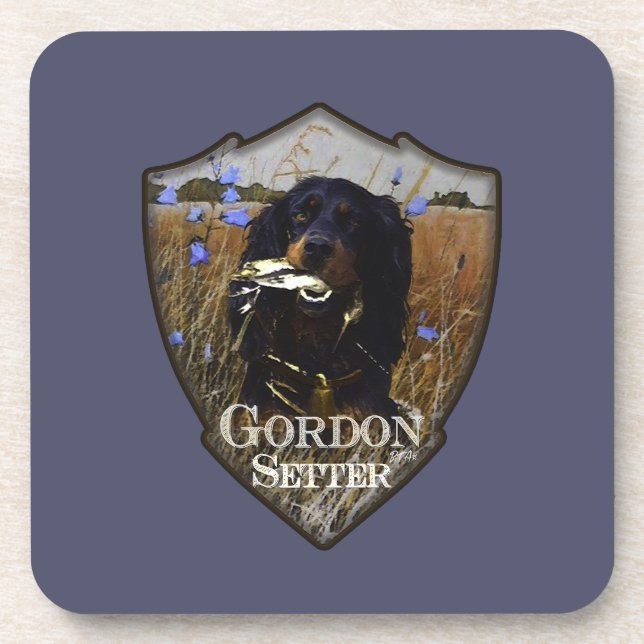 Dessous-de-verre Gordon Setter (Devant)
