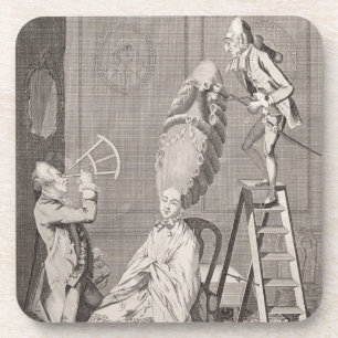 Dessous-de-verre Goût ridicule ou l'absurdité de dames, pub. par