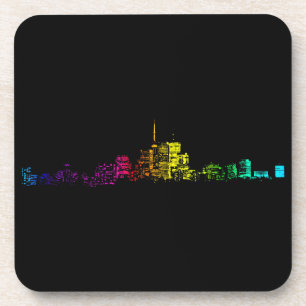 Dessous-de-verre Gradient Skyline de Toronto