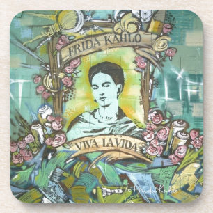 Dessous-de-verre Graffiti Frida Kahlo