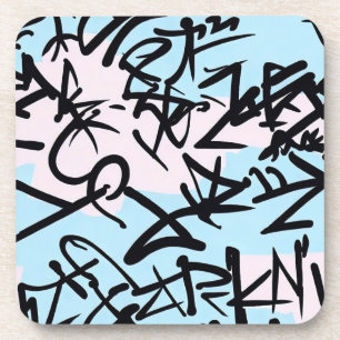 Dessous-de-verre Graffiti moderne