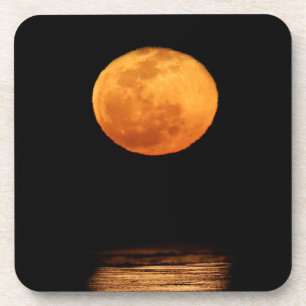 Dessous-de-verre Grande Pleine lune   South Padre Island, Texas