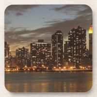 Gratte-ciel de Manhattan la nuit