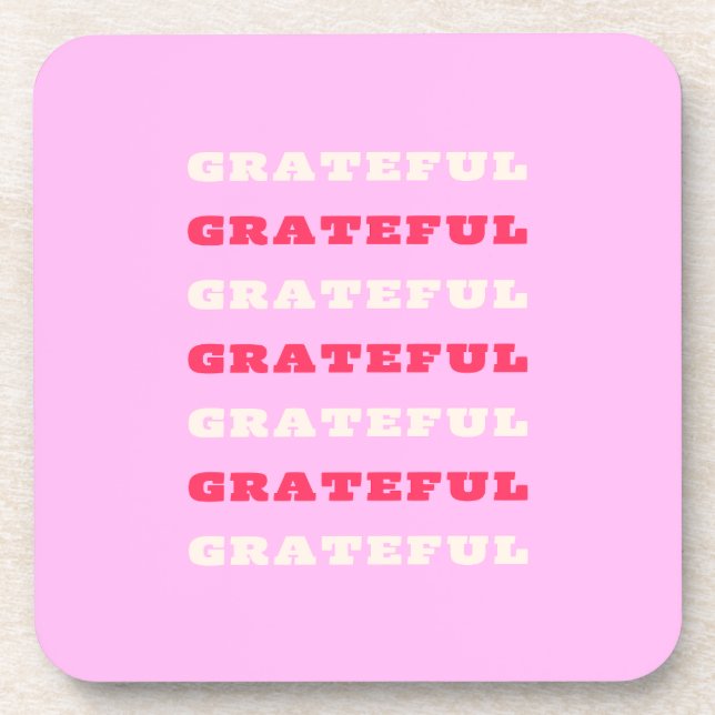 Dessous-de-verre Gratuit, Remerciements, Citation De Gratitude, Ros (Devant)