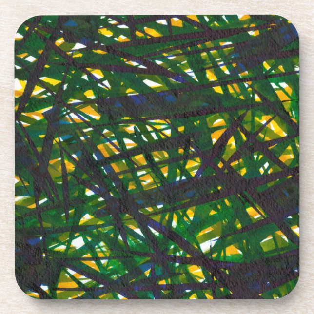 Dessous-de-verre Green Thicket II (Devant)