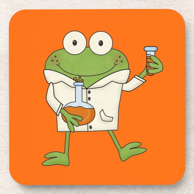 Dessous-de-verre Grenouille de laboratoire (Devant)