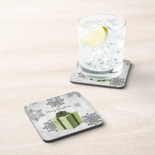 Dessous-de-verre Grille-pain cadeau de Noël vert