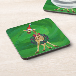 Dessous-de-verre Grille-pain de Noël de la Giraffe