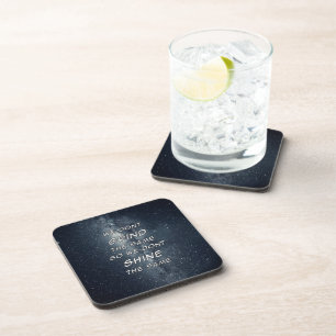 Dessous-de-verre Grind & Shine Stars Inspiration Motivationnelle