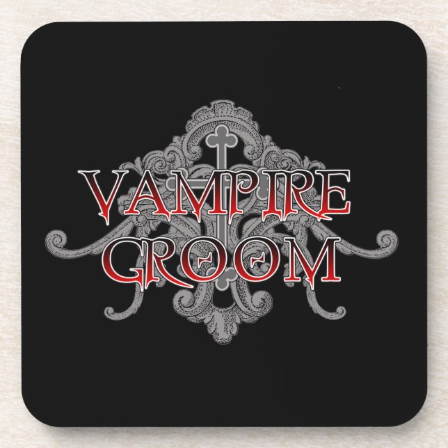 Dessous-de-verre Groom vampire (Devant)
