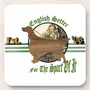 Dessous-de-verre Groupe sportif Anglais Setter