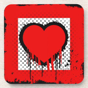 Dessous-de-verre Grunge love
