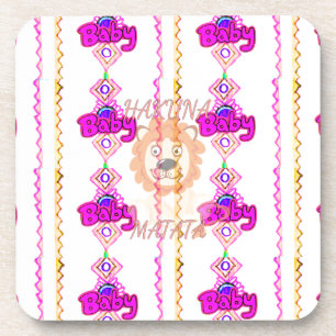 Dessous-de-verre Hakuna Matata : Beau bébé Lion Design Motif