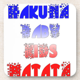 Dessous-de-verre Hakuna Matata Bébé & Enfants : Conception de coule