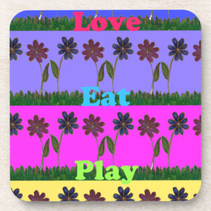Dessous-de-verre Hakuna Matata Love Mange Jeu.png