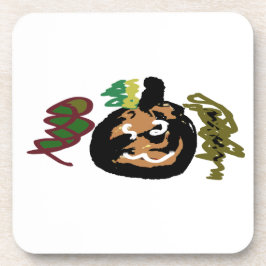 Dessous-de-verre Halloween jack o 'lantercafé