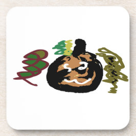 Dessous-de-verre Halloween jack o 'lantercafé