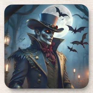 Dessous-de-verre Halloween Steampunk Southern Gothic Zombie