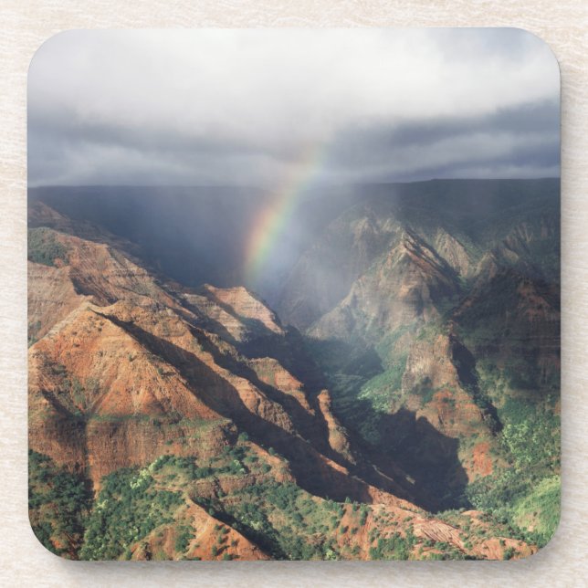 Dessous-de-verre Hawaï, Kauai, Waimea Canyon State Park (Devant)