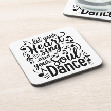 Dessous de verre Heart Sing